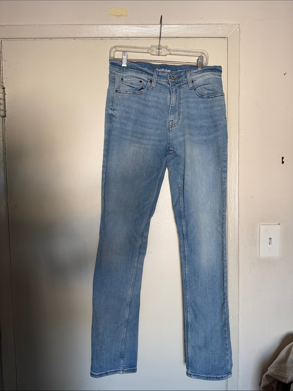 Goodfellow & Co Women's Light Blue Straight-Leg Jeans